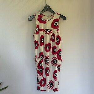 Forever21 floral rayon/jersey dress size S NEW